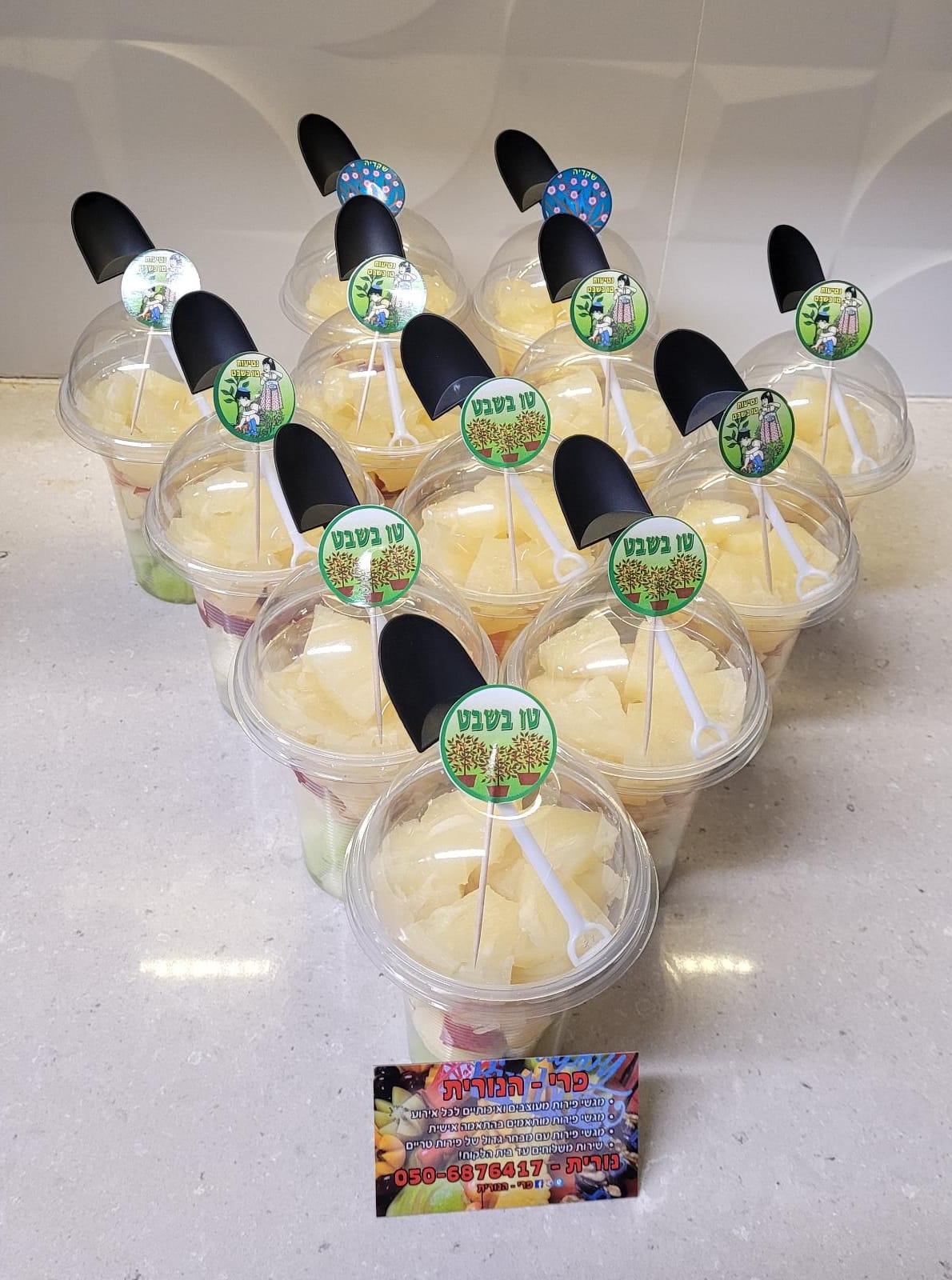 כוסות שייק פירות 6